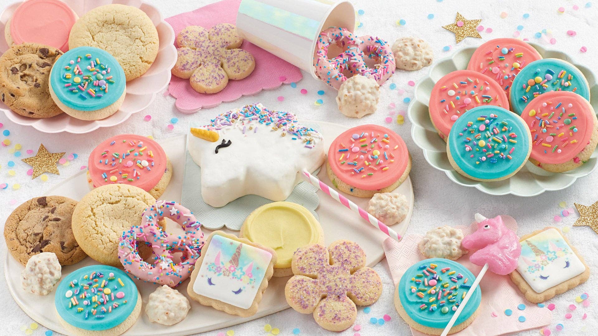 ### Unicorn Cookies ###